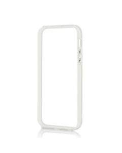 Prodigee Bump Fit - силиконов бъмпер за iPhone SE, iPhone 5S, iPhone 5 (бял)