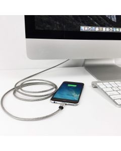 Fuse Chicken Armour Charge - стоманен Lightning кабел за iPhone, iPad, iPod с Lightning (1 метър)