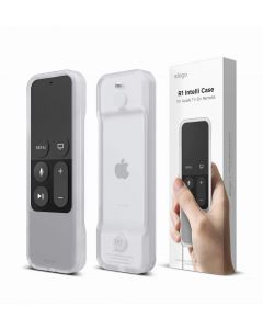 Elago R1 Intelli Case - удароустойчив силиконов калъф за Apple TV Siri Remote (прозрачен)