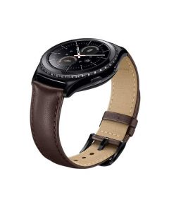 Samsung ET-SLR73 Wristband Leather - оригинална кожена (естествена кожа) каишка за Gear 2 Classic (кафяв)