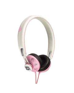 Jivo One Direction SnapCaps On-Ear Leather Band Headphones - слушалки за мобилни устройства (розови)