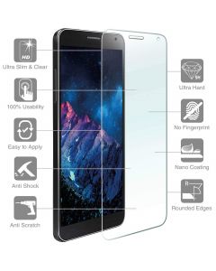 4smarts Second Glass - калено стъклено защитно покритие за дисплея на Motorola Moto G4 Plus (прозрачен)