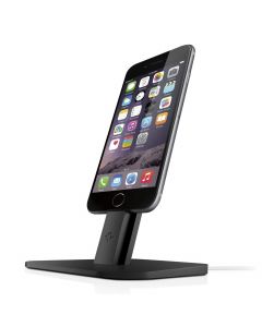 TwelveSouth HiRise - алуминиева повдигаща поставка за iPhone и iPad (черна)
