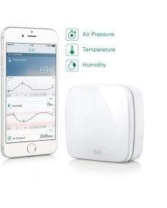 Elgato Eve Room Wireless Indoor Sensor - сензор за измерване на качеството на въздуха, температурата и влажността на въздуха в стайни помещения