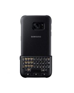 Samsung Keyboard Cover QWERTZ EJ-CG935U - поликарбонатов кейс и клавиатура за Samsung Galaxy S7 Edge SM-G935 (черен)