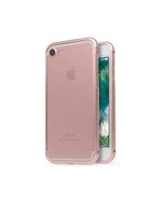 Torrii MagLoop Bumper Case - магнитен алуминиев бъмпер и покрития за дисплея и задната част за iPhone 8, iPhone 7 (розово злато)