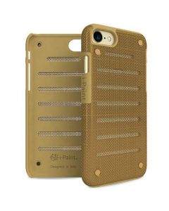 iPaint Gold MC Case - метален кейс за iPhone 8, iPhone 7 (златист)