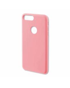 4smarts Cupertino Silicone Case - тънък силиконов (TPU) калъф за iPhone 8, iPhone 7 (розов)