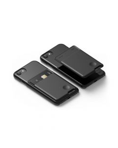 Elago Card Pocket - поставка тип джоб за документи и карти, прикрепяща се към всяко мобилно устройство (черен)
