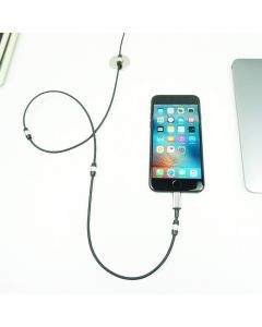 Fuse Chicken Rivet Charge - здрав магнитен Lightning кабел за iPhone, iPad, iPod с Lightning (1 метър)