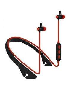 Platinet In-Ear Sport Bluetooth 4.1 Headset PM1065 - безжични спортни блутут слушалки за мобилни устройства (черен-червен)