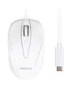 Macally TurboC Mouse - USB-C оптична мишка за PC и Mac