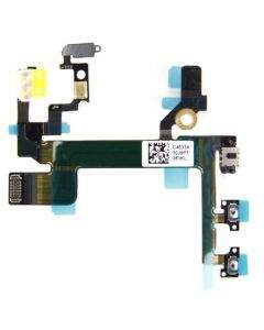 OEM Flex Cable - резервен лентов кабел с бутони за Power On/Off, вибрация и регулиране на звука за iPhone 5S