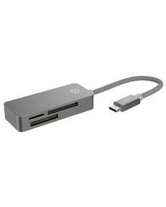 Kanex USB-C Memory Card Reader - четец за карти памет за MacBook и устройства с USB-C порт (черен)