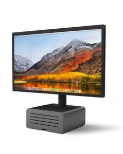 TwelveSouth HiRise Pro - алуминиева повдигаща поставка за iMac и дисплеи (тъмносив)