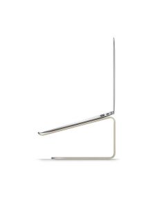 Elago L2 STAND - дизайнерска алуминиева поставка за MacBook и преносими компютри (златиста)