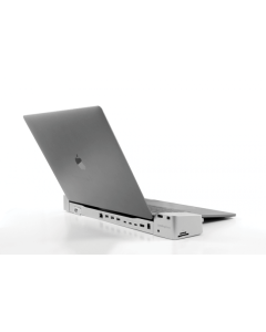LandingZone Dock Pro 13 Touch Bar - мултифункционален хъб за зареждане и свързване на допълнителна периферия за MacBook Pro 13 Touch Bar (сив)