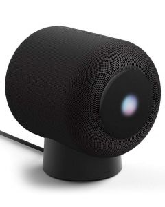 Elago HomePod Silicone Stand - силиконова поставка за Apple HomePod (черна)