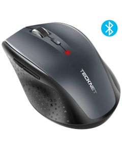TeckNet BM308 Bluetooth Mouse - ергономична безжична мишка с блутут (за PC) (черна)
