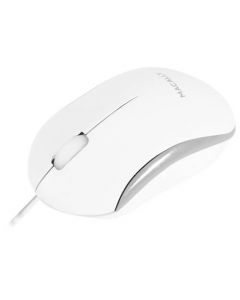 Macally USB Optical Mouse - USB оптична мишка за PC и Mac (бял)