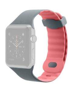 Belkin Sport Band Apple Watch - силиконова каишка за Apple Watch 42мм, 44мм (сив)