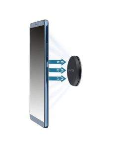 4smarts UltiMAG Allround Magnetic Holder - магнитна поставка за гладки повърхности за смартфони (черен)