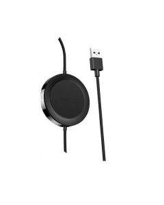 Baseus Wireless Charger Lightning USB Cable - Lightning кабел с пад за безжично зареждане за iPhone, iPad и iPod с Lightning (черен)
