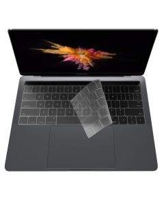 ZKY Keyboard Cover - силиконов протектор за клавиатурата на MacBook Pro with Touch Bar (прозрачен-мат) (bulk)