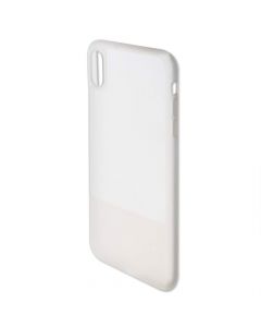 4smarts Silicone Case CUPERTINO ICE - тънък силиконов (TPU) калъф за iPhone XS, iPhone X (прозрачен-мат)