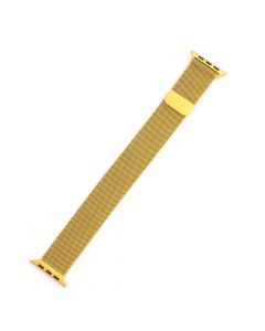 4smarts Metal Milanese Loop Band - стоманена, неръждаема каишка за Apple Watch 38мм, 40мм (златист)