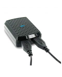 iGo Universal 4.2A Wall Charger - захранване за ел. мрежа с два USB изхода за мобилни устройства и кабели в комплекта