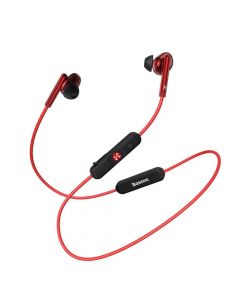 Baseus Encok Wireless Earphone S30 - безжични спортни блутут слушалки за мобилни устройства (червен)