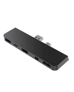 HyperDrive Slim 5-in-1 USB-C Hub - мултифункционален хъб за свързване на допълнителна периферия за Microsoft Surface 4/5/6