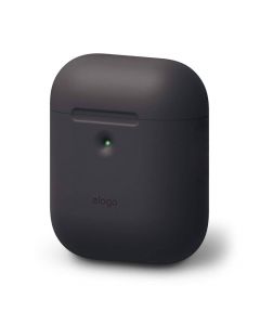 Elago Airpods Silicone Case - силиконов калъф за Apple Airpods 2 with Wireless Charging Case (черен)