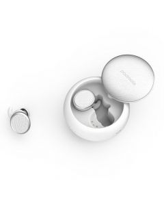 PaMu X13 TWS In-Ear Headset - иновативни безжични Bluetooth слушалки с микрофон (бял)