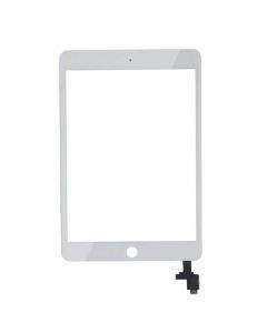 OEM iPad Mini 3 Touch Screen Digitizer with Home button - резервен дигитайзер (тъч скриийн) с външно стъкло за iPad Mini 3 (бял)