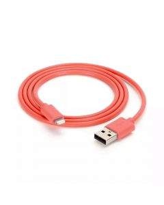 Griffin Lightning to USB Cable - USB кабел за iPhone, iPad, iPod и устросйтва с Lightning порт (90 см) (червен)