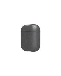 Incase Metallic Case - кожен кейс за Apple Airpods (сив)