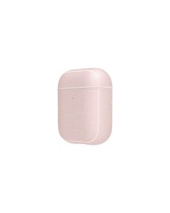 Incase Metallic Case - кожен кейс за Apple Airpods (розов)
