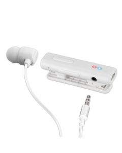 4smarts Wireless Mono-Headset TalkClip B1 - безжична слушалка с управление на звука и микрофон за мобилни устройства (бял)