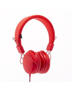 Urbanz Pastel Stereo Headphones - слушалки за мобилни устройства с 3.5 мм стерео-жак (коралов)