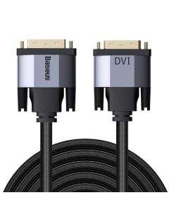 Baseus Enjoyment Series DVI Male To DVI Male Cable - DVI към DVI кабел (100 см) (черен)