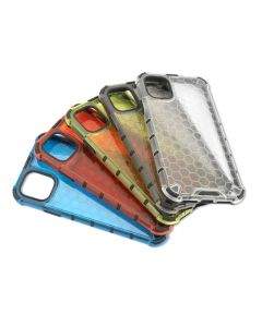 4smarts Hard Cover HEXAGON Case - удароустойчив хибриден кейс за iPhone 11 (син)