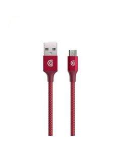 Griffin Premium microUSB to USB Cable - здрав USB кабел за устройства с microUSB порт (150 см) (червен)
