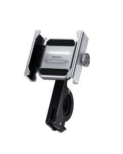 Baseus Knight Phone Holder - универсална поставка за колело и мотоциклет за мобилни телефони (сребрист)
