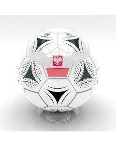 Platinet Speaker PMGPF Bluetooth Football Polish Flag - безжичен портативен спийкър за мобилни устройства (бял)