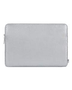 Incase Slim Sleeve Honeycomb Ripstop - текстилен калъф за MacBook Pro 16, Mаcbook Pro 15 и лаптопи до 16 инча (сребрист)