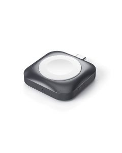 Satechi USB-C Magnetic Charging Dock for Apple Watch - USB-C док за зареждане на Apple Watch (тъмносив)