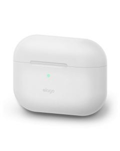 Elago Airpods Original Basic Silicone Case - силиконов калъф за Apple Airpods Pro (бял-фосфор)