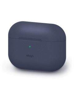 Elago Airpods Original Basic Silicone Case - силиконов калъф за Apple Airpods Pro (тъмносин)